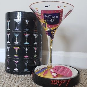 Lolita Birthday Martini Glass